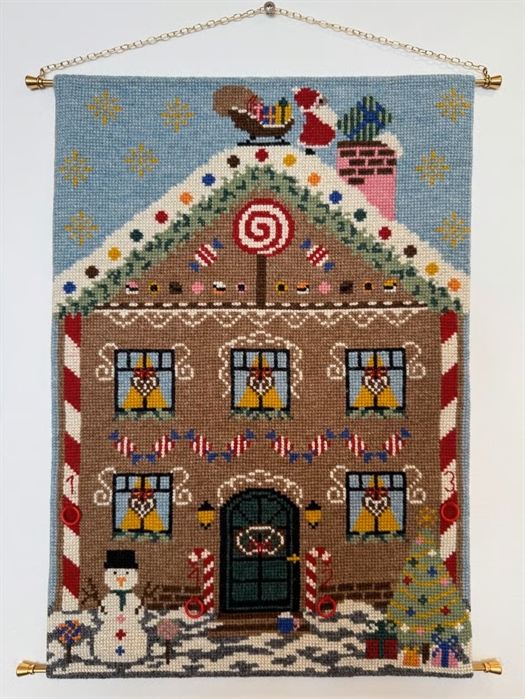 GINGERBREAD ADVENTSKALENDER fra Pomp Stitch